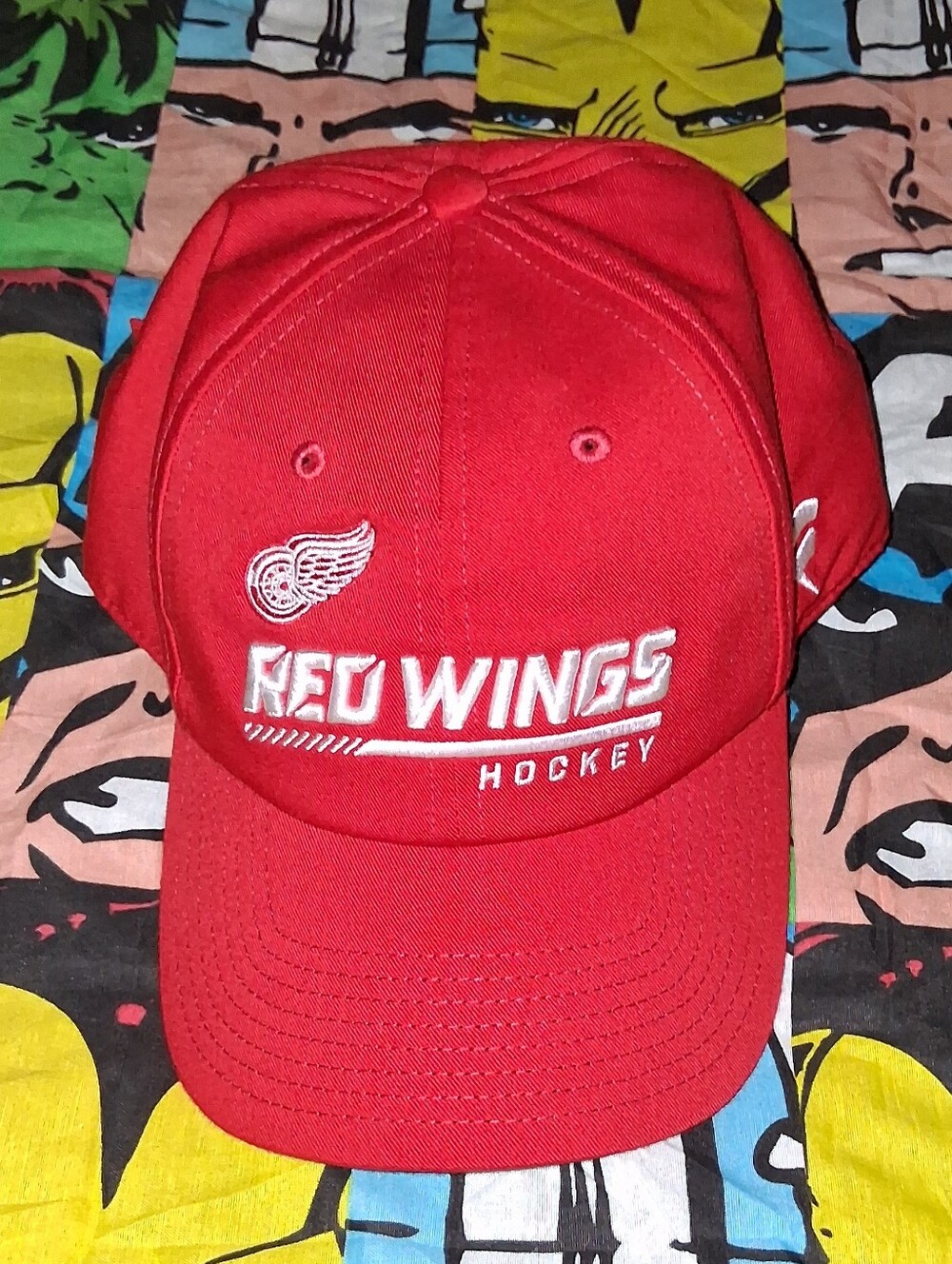 Fanatics Detroit Red Wings Dad Hat Cap Hockey NHL